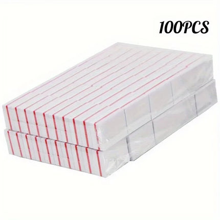 1/10/20/50/100Pc Mini Buffing Sanding Files Block Pedicure Manicure Care Nail Art Buffer Polish Manicure Pedicure Nail File Tool