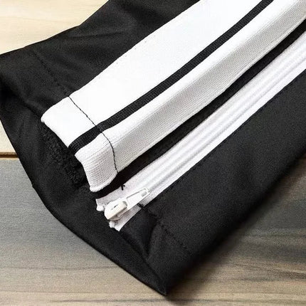 European and American new leisure sports suit men and women high-end fashion space cotton cardigan fashion two-piece large size PlatiNum