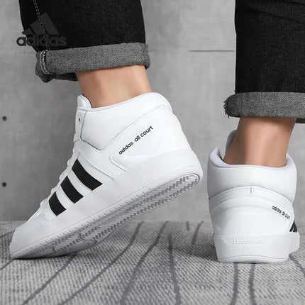 Scarpe da ginnastica casual alte alte comode e durevoli ufficiali Adidas nuove da uomo H02980