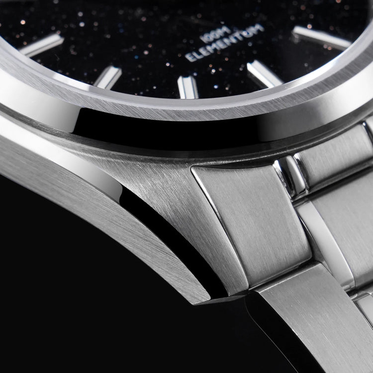 Watchdives WD0003C Ice Crack Dial 38mm Men Watch VH31 Sweep Seconds Quartz Movement Sapphire Luminous 10Bar Waterproof Watches