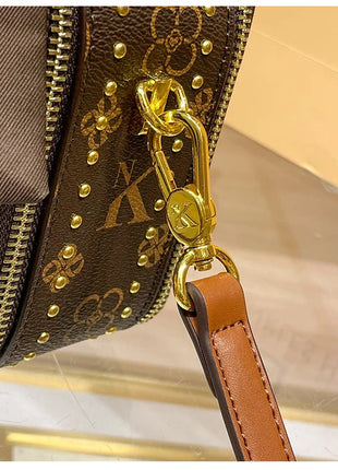 Brand Women's Bag 2025 New Style Light Luxury Western Style High Quality Handbag Designer Casual Versatile Crossbody Bag PlatiNum