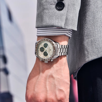 PAGANI DESIGN 2026 Nuovo Orologio da Uomo di Lusso con Vetro Zaffiro AR, Cronografo Sportivo con Quadrante Tachimetro 500, in Acciaio 316L, Luminoso