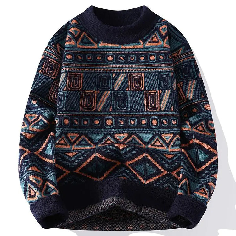 Winter Sweaters for male men thick O-neck sweater men Student youth sweaters autumn Men's wool Casual Knitwear Pullover