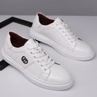 Popular crocodile pattern men's thick soled casual board shoes, trendy, breathable high-end, business plus size shoes (38-48)