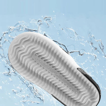 Pantofole da uomo alla moda Suola morbida in PVC Scivoli antiscivolo Infradito da spiaggia casual all'aperto Pantofole da bagno per la casa Nuovo sandalo