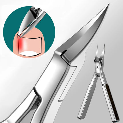 Sharp Toenail Ingrown Cuticle Nipper Nail Clipper Edge Cutter Scissor Nail Pliers Tool Dead Skin Remover Pedicure Manicure Tools