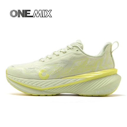 ONEMIX Scarpe da Corsa Leggere per Autunno, per Uomo e Donna, con Ammortizzazione Stabile e Resistenza agli Urti, Scarpe da Passeggio Sportive PlatiNum