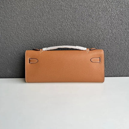 New Ladies Wide Shoulder Strap Large Capacity Bag Niche Luxury Designer Shoulder Crossbody  Head Layer Cowhide Leather PlatiNum
