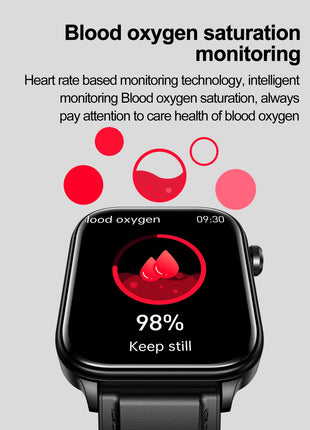2025 Nuovo AI Diagnosi Lipidi nel sangue Acido urico Test di composizione corporea Smart Watch per uomo ECG + PPG Chiamata Bluetooth Salute Smartwatch platinumshop