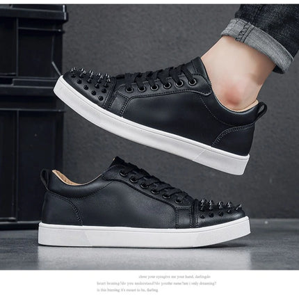 Comfortable Breathable Studded Sneakers for Men Women Casual Sports Shoes Fashion Lightweight Walking Shoes