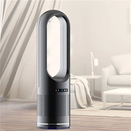 Ventilatore da 46 pollici Ventilatore da pavimento intelligente con vento caldo e freddo Ventilatore da pavimento per la casa Ventilatore di raffreddamento con circolatore d'aria con telecomando silenzioso