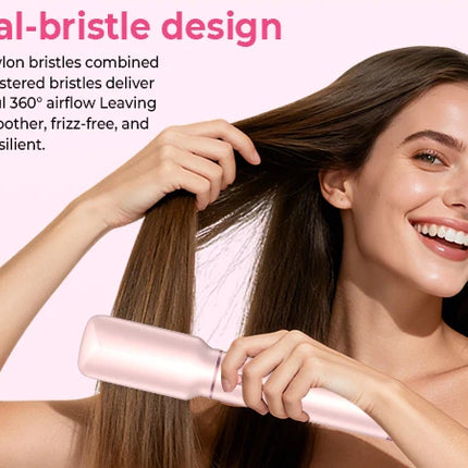Ukliss 5 in 1 Hair Dryer Hot Comb Set Professional Curling Iron Hair Straightener Styling Tool For Professional Hair Dryer Household