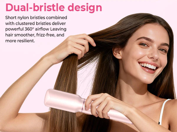 Ukliss 5 in 1 Hair Dryer Hot Comb Set Professional Curling Iron Hair Straightener Styling Tool For Professional Hair Dryer Household