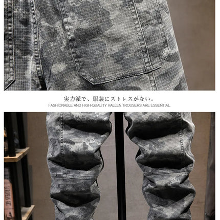 Camouflage Military Jogger Pants Men 2025 Pure Cotton Men's Spring Autumn Multi-pocket Function Cargo Pant Streetwear Trousers