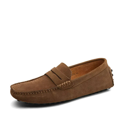 Scarpe casual da uomo fatte a mano Mocassini morbidi Scarpe da guida leggere Moda Slip on Flats Mocassini di alta qualità Scarpe da uomo antiscivolo