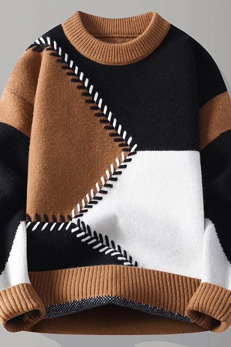 Winter Sweaters men Letter pattern thick sweater men Student youth sweaters autumn Men's wool pullovers full