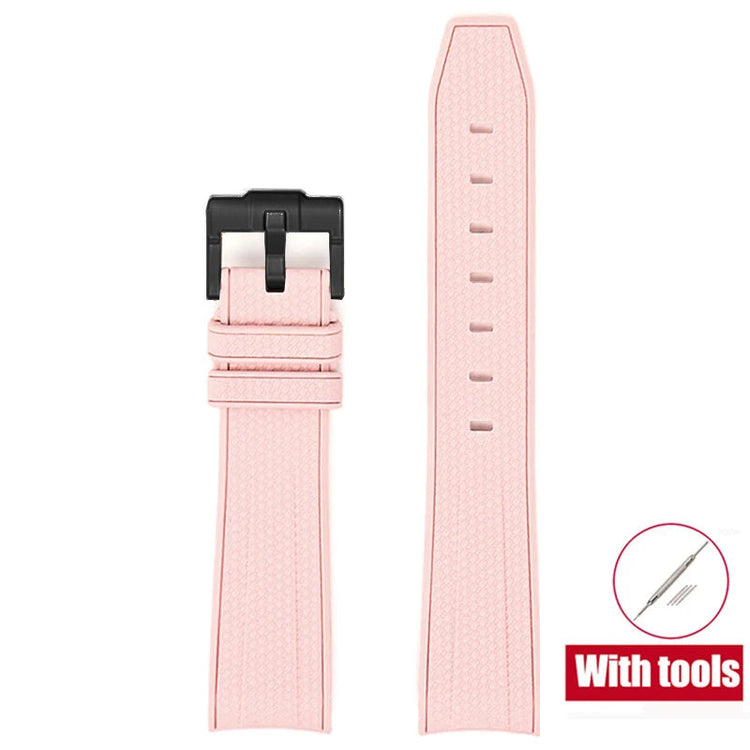 Cinturino in gomma per Swatch X Omega Joint MoonSwatch Cinturino sportivo impermeabile da 20 mm Cinturino con estremità curva in silicone per uomo donna platinumshop