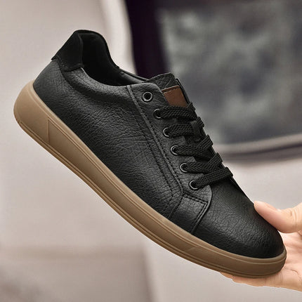 Fashion Brand Men Genuine Leather Shoes Comfortable Man Casual Shoes Outdoor Sports Sneakers Skateboard Footwear Tenis Masculino