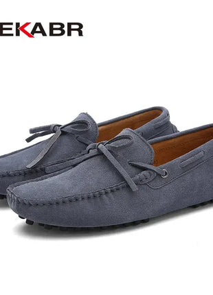 Dekbr Casual uomo scarpe in vera pelle estate traspirante verde mocassini da uomo scarpe in pelle Sapato Masculino Zapatos Hombre