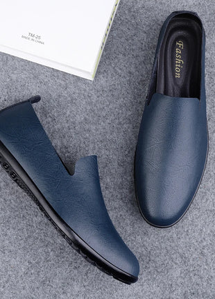Scarpe da uomo in vera pelle Casual formali mocassini da uomo mocassini estate italiana traspirante Slip on scarpe da barca maschili Over Size 50 51