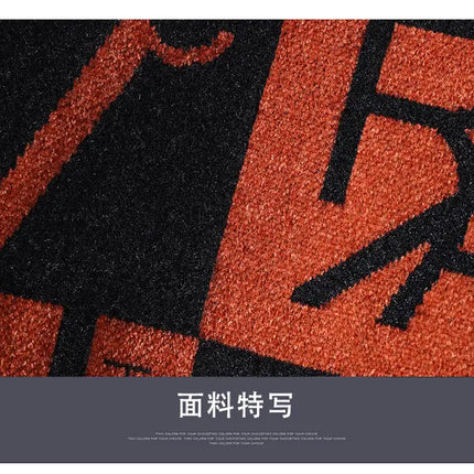 2024 Winter men's flower pattern Sweaters thick O-neck sweater men youth autumn Men's Turtle neck wool Casual Knitwear Pullover