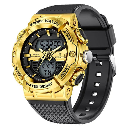 Orologio da uomo LIGE 2026 alla moda, orologio sportivo di lusso con quadrante grande, impermeabile, luminoso, al quarzo, con datario, per uomo, marca Foxbox platinumshop
