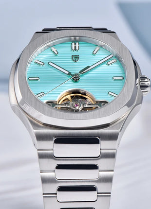 Nuovo Orologio da Uomo PAGANI DESIGN 2026 con Tourbillon Scheletrato, Orologio Automatico di Lusso di Alta Gamma per Uomo, Elegante Orologio da Polso Meccanico Sportivo
