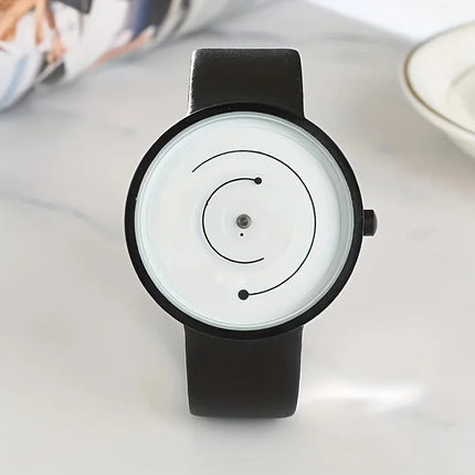 Orologio creativo di nuova moda da uomo Orologi sportivi Casual cinturino in pelle analogico da polso al quarzo da uomo Relogio Masculino Reloj Hombre platinumshop