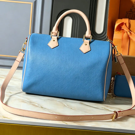 Borsa da donna versatile e leggera come una piuma, da indossare in più modi, con manico in PU liscio, borsa a tracolla da donna, borsa a tracolla universale, organizer per viaggi brevi e per il weekend