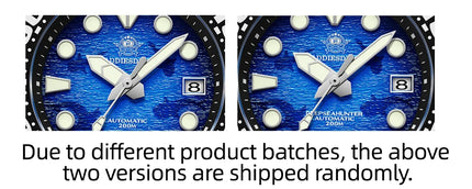 ADDIESDIVE Watches For Men Sapphire Luxury NH35 Mechanical Wristwatch 200m Waterproof Ceramic Bezel BGW9 Luminous Diving Watch