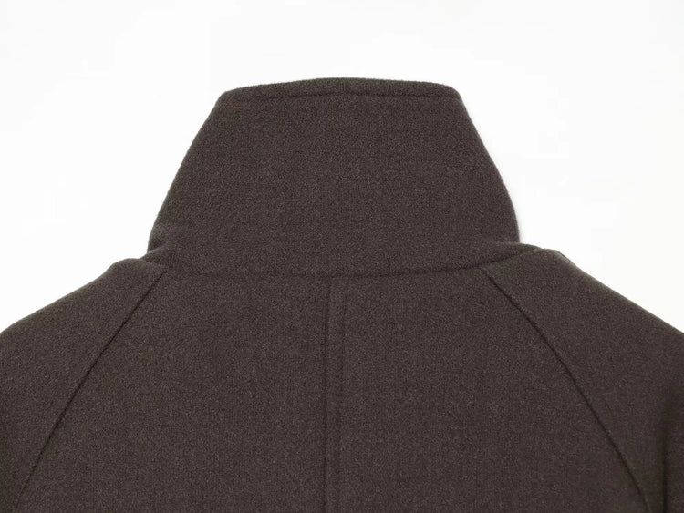 Women's New Jackets Autumn 2026 Fashion Loose High-necked Warm Autumn Woolen Coats Chic Women's Street Youth Outerwear Coats