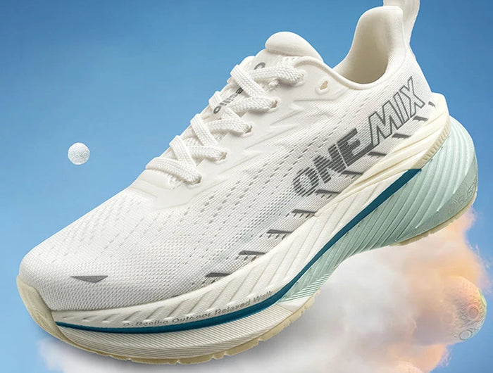 ONEMIX-Scarpe da corsa leggere per uomo e donna Scarpe sportive con ammortizzazione stabile Scarpe da passeggio resistenti alle rimbalzo Novità all'aperto PlatiNum