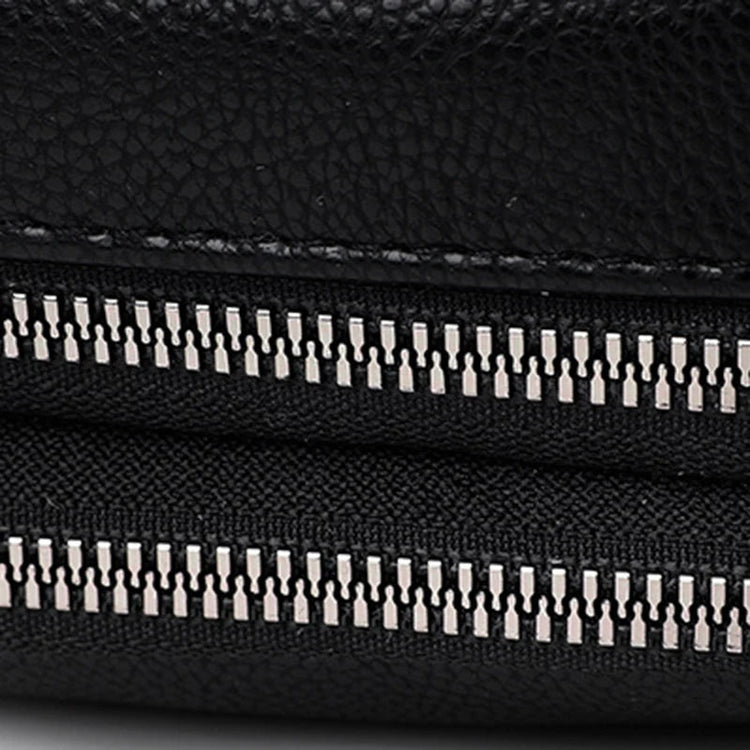 Solid Color Fashionable Rivet Zipper Women's Mobile Phone Bag Simple Soft Leather Shoulder Crossbody Small Square Bag Handbag PlatiNum