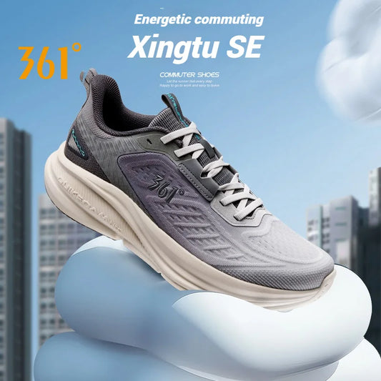 361 Degrees Men Running Shoes Spring New Mesh Soft Thick Bottom Rebound Casual Shock-absorber Stable Male Sneaker 672522246
