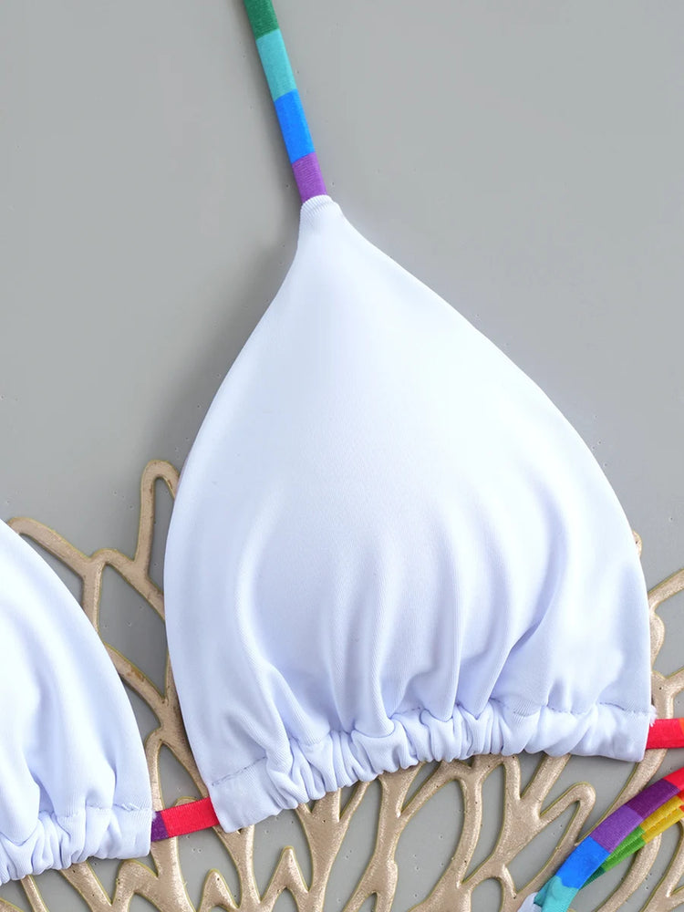 Nuovo Set Bikini Micro Sexy 2026, Costume da Bagno Brasiliano con Perizoma per Donna, Biquini Sexy