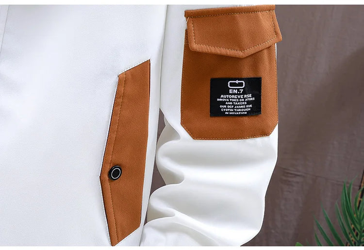 Casual Men's Hooded Jacket 2025 Spring Autumn New Product Thin Coat Top Windbreaker Street Wear Men's Coat