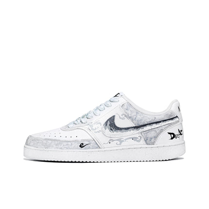 Scarpe da skateboard basse Nike Court Vision 1 Dreamlike Stunning Unisex Grigie