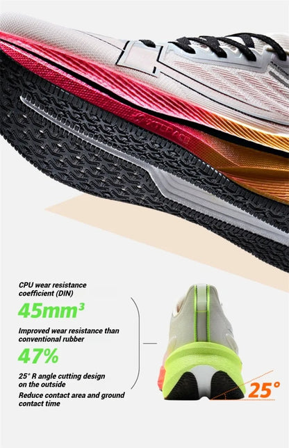 Xtep 2000km 3.0 Running Shoes For Men 2025 Spring Sneakers Cushioning Training Jogging Wear-Resistant Lightweight 875119110032