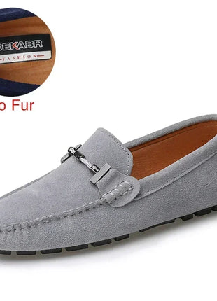 DEKABR Uomini Alla Moda Scarpe Casual di Grandi Dimensioni 38-47 di Marca Estate Mocassini Da Guida Traspirante All'ingrosso Uomo Calzature Morbide Scarpe Per Gli Uomini