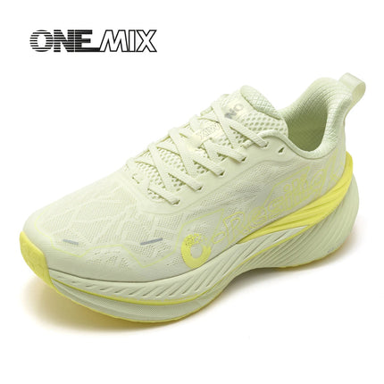 ONEMIX Scarpe da Corsa Leggere per Autunno, per Uomo e Donna, con Ammortizzazione Stabile e Resistenza agli Urti, Scarpe da Passeggio Sportive PlatiNum