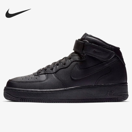 Nike Authentic Current Season Women's AF1 Air Force 1 Mid-Top Sports Casual Sneakers CW2289-001