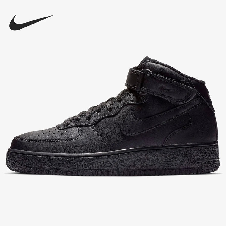 Nike Authentic Current Season Women's AF1 Air Force 1 Mid-Top Sports Casual Sneakers CW2289-001