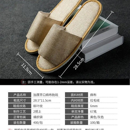 5 pairs/lot men women disposable hotel slippers guest cotton slides home travel SPA slipper hospitality cheap indoor slip-on