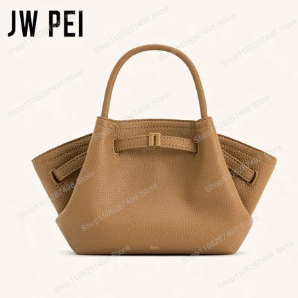Borsa Mini Tote JW PEI Hana per Donne, Borsa a Spalla in Pelle, Design Elegante, Grande Capacità, Borsa Hobo con Manico Superiore, Shopper per Lavoro