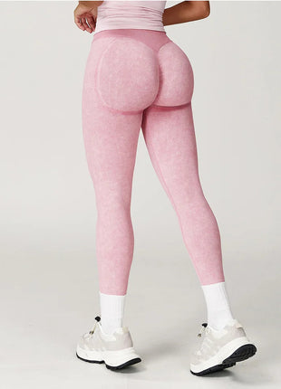 Yoga Pants Impact Leggings Women Seamless Sports Yoga Pant High Waist Ribbed Gym Clothes Fitness Workout Wear Scrunch Bum Tights PlatiNum
