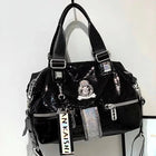 Large Capacity Handbag Female 2024 New Trend High-Grade Fashion Sequins Messenger Bag Luxury Designer Casual Tote Shoulder Bags PlatiNum
