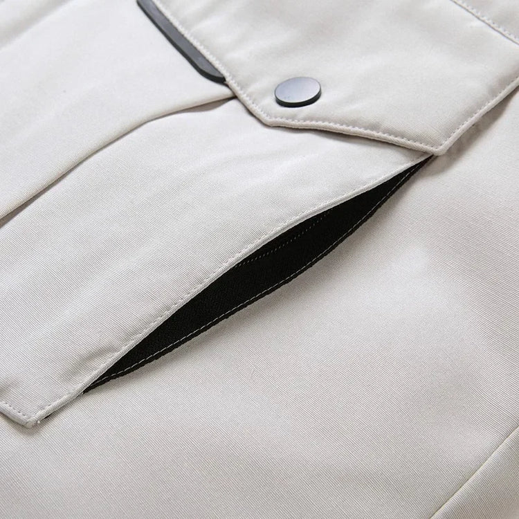 90% White Duck Down Removable Cap Men's Thermal Down Jacket Thick Puffer Jacket Men Coat High Quality Overcoat Winter Parka Men