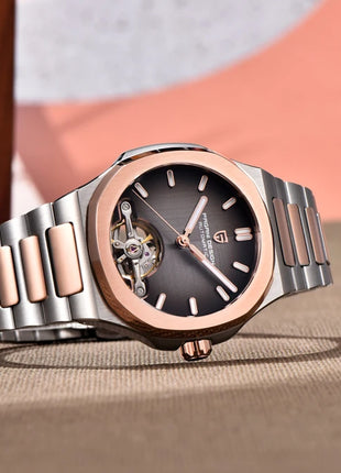 Nuovo Orologio da Uomo PAGANI DESIGN 2026 con Tourbillon Scheletrato, Orologio Automatico di Lusso di Alta Gamma per Uomo, Elegante Orologio da Polso Meccanico Sportivo