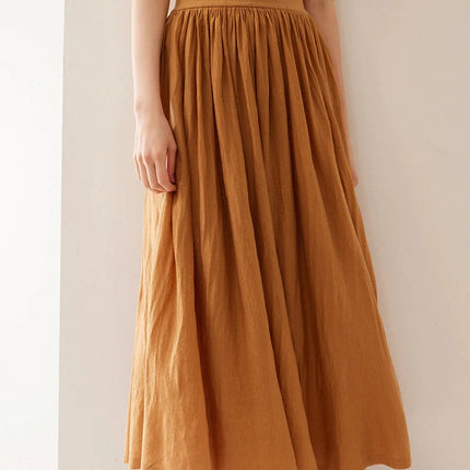 Women's Clothes High-quality Cashmere Skirts Fashionable Mulberry Silk Knitted A-line Skirts Women's High-waisted Umbrella Skirt PlatiNum