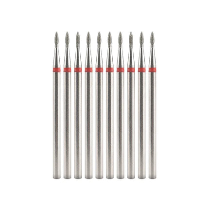 10Pcs Diamond Milling Cutter For Manicure Electric Nail Drill Bits Accessory Pedicure Machine Nail File Gel Remover Tool uñas Accesorios Y Herramientas